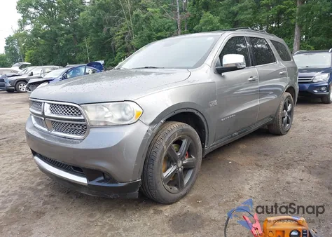 2012 Dodge Durango Citadel из США, поврежденный, VIN 1C4SDHET5CC205668